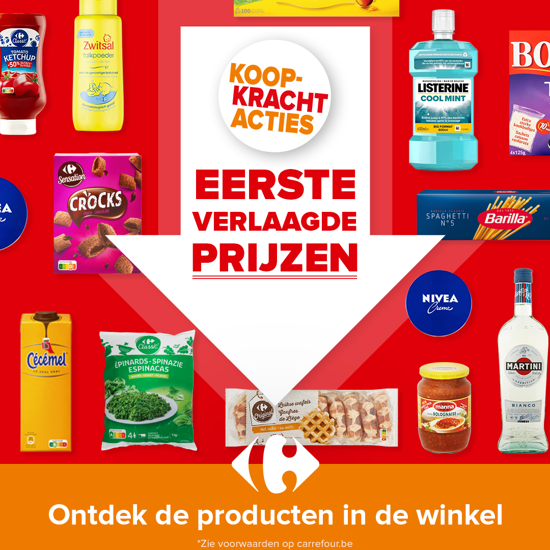 Nieuwe Actie Om De Koopkracht Te Versterken: Carrefour Lanceert Een ...